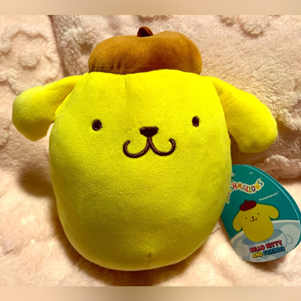 Hello kitty friend pompompurin squishmellow